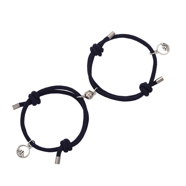 Adjustable Magnetic Love Bracelets