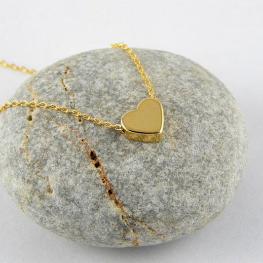 Elegant Heart Pendant Necklace