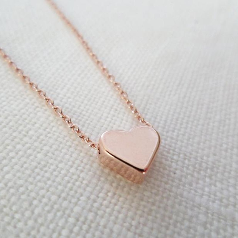 Elegant Heart Pendant Necklace