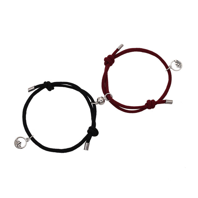 Adjustable Magnetic Love Bracelets