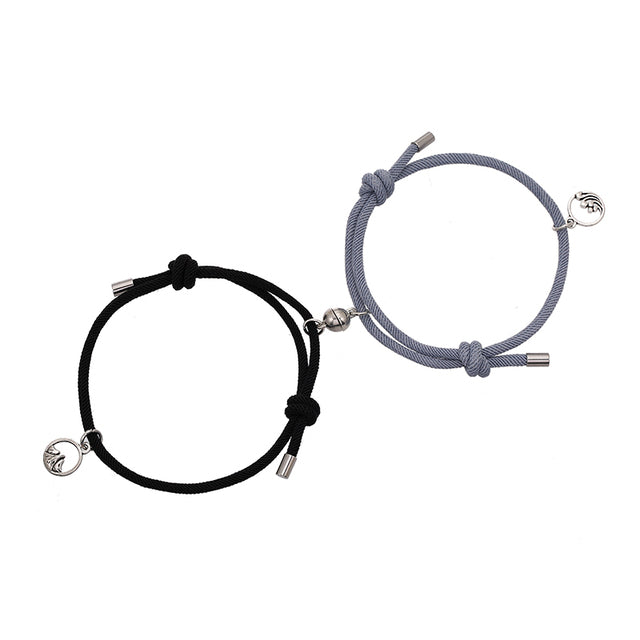 Adjustable Magnetic Love Bracelets