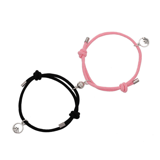 Adjustable Magnetic Love Bracelets