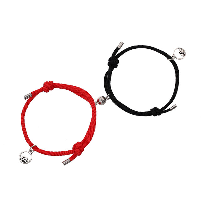 Adjustable Magnetic Love Bracelets