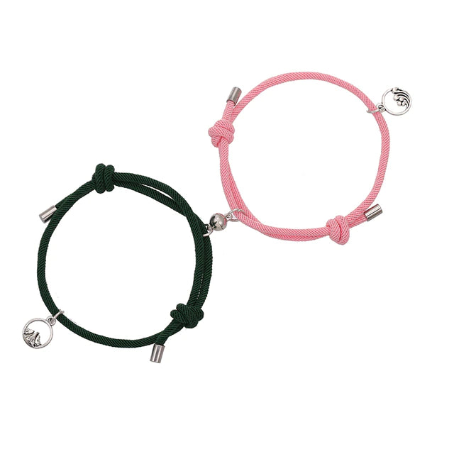 Adjustable Magnetic Love Bracelets