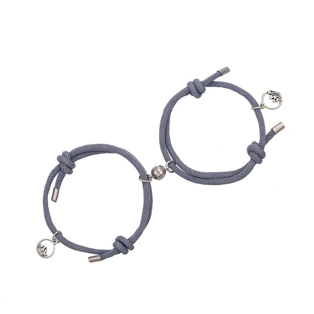 Adjustable Magnetic Love Bracelets