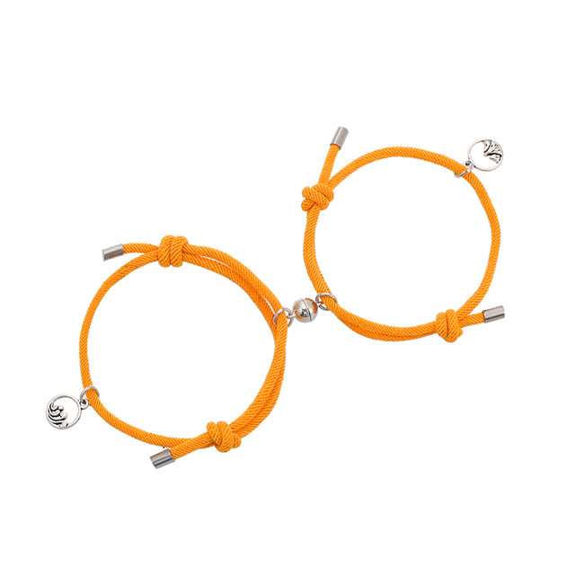 Adjustable Magnetic Love Bracelets