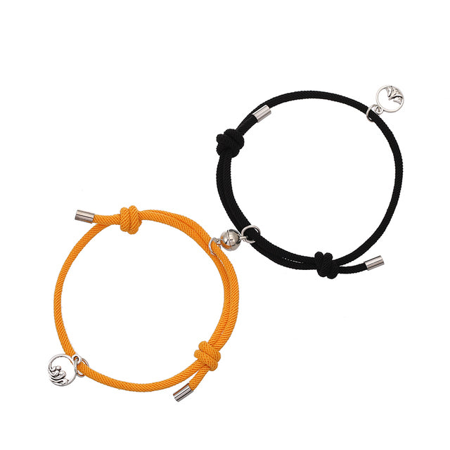 Adjustable Magnetic Love Bracelets