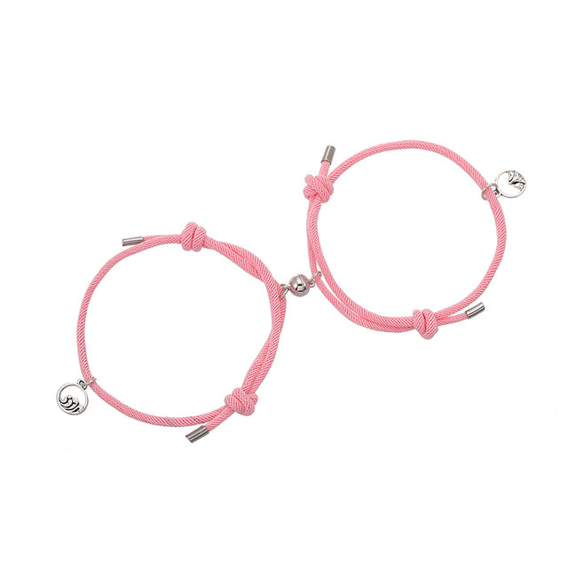 Adjustable Magnetic Love Bracelets