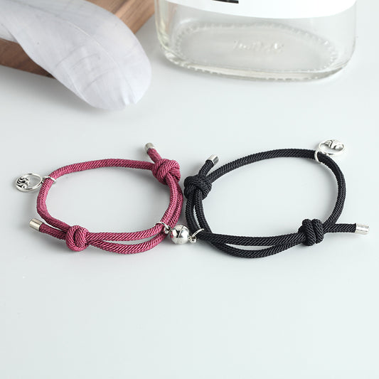 Adjustable Magnetic Love Bracelets