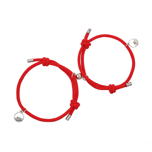 Adjustable Magnetic Love Bracelets